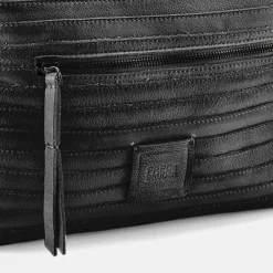 Sale FredsBruder Layer Umhängetasche Leder 28 cm black 1
