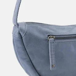 FredsBruder Umhängetaschen<Layer Umhängetasche Leder 31 cm sky blue