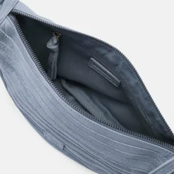 FredsBruder Umhängetaschen<Layer Umhängetasche Leder 31 cm sky blue