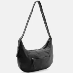Sale FredsBruder Me and My Bag Schultertasche Leder 37 cm black