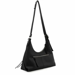 FredsBruder Henkeltaschen|Schultertaschen<My Bestie Schultertasche Leder 41 cm black