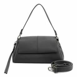 FredsBruder Schultertaschen<My Bestie Schultertasche Leder 34 cm dark grey