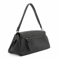 FredsBruder Schultertaschen<My Bestie Schultertasche Leder 34 cm dark grey