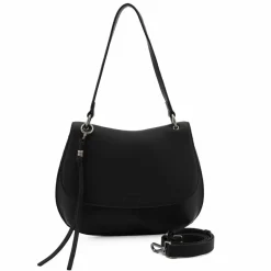 FredsBruder Schultertaschen<My Bestie Schultertasche Leder 36 cm black