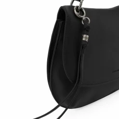 FredsBruder Schultertaschen<My Bestie Schultertasche Leder 36 cm black