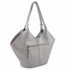 FredsBruder My Bestie Shopper Tasche Leder 49 cm warm grey