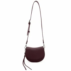 FredsBruder My Bestie Umhängetasche Leder 20 cm barolo red