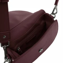 FredsBruder My Bestie Umhängetasche Leder 20 cm barolo red
