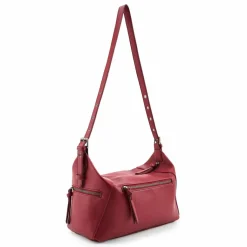 New FredsBruder My Bestie Umhängetasche Leder 36 cm real red