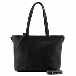 New FredsBruder My Forever Friend Shopper Tasche Leder 41 cm black