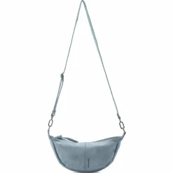 Outlet FredsBruder My Old Friend Umhängetasche Leder 36 cm sky blue