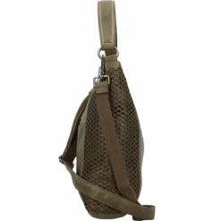 FredsBruder Schultertaschen<My Schultertasche Leder 40 cm olive