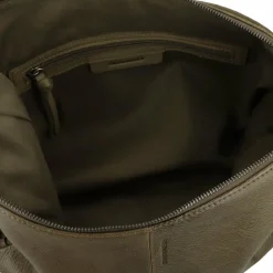 FredsBruder Schultertaschen<My Schultertasche Leder 40 cm olive