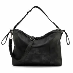 Online FredsBruder Rebel At Heart Schultertasche Leder 49 cm black