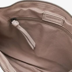 FredsBruder Riffel Schultertasche Leder 30 cm