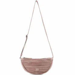 Sale FredsBruder Riffel Umhängetasche Leder 30.5 cm powder rose