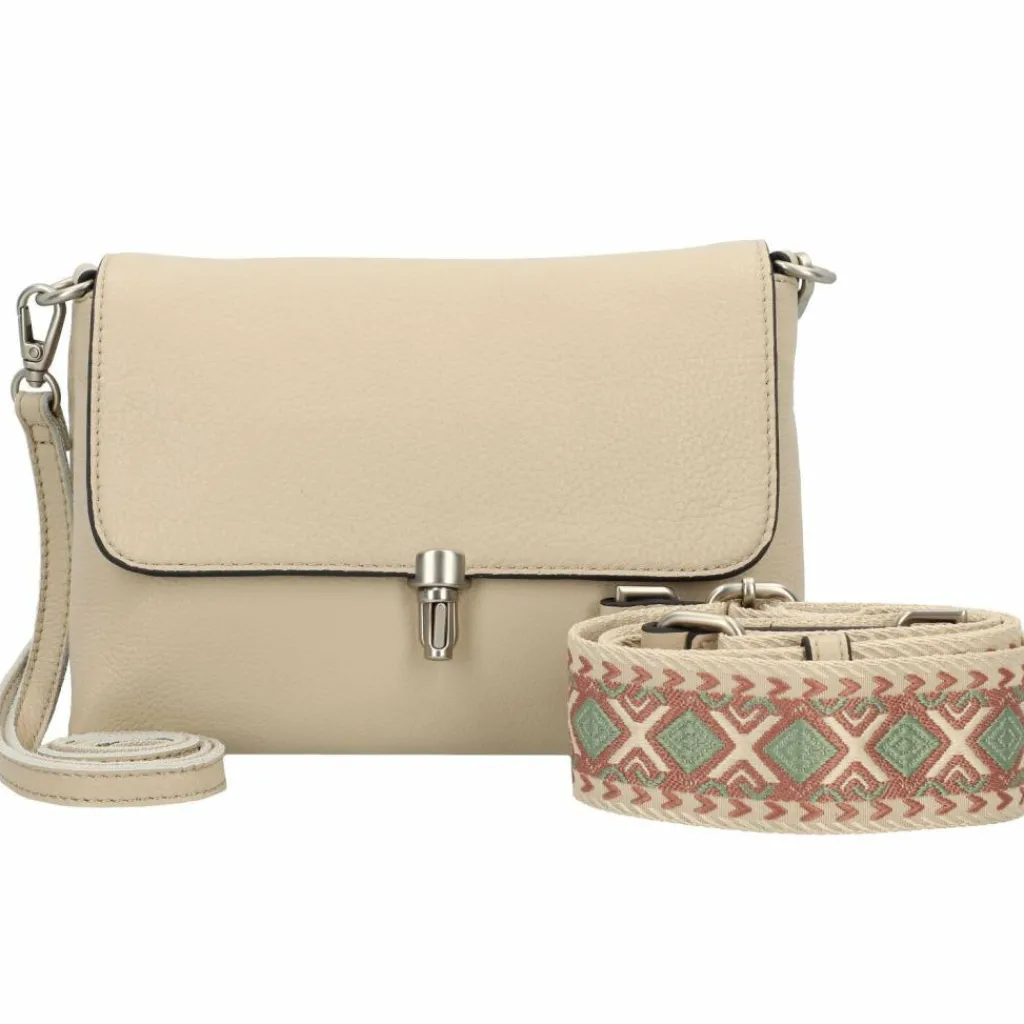 FredsBruder Umhängetaschen<Sha Na Na Umhängetasche Leder 23.5 cm marble