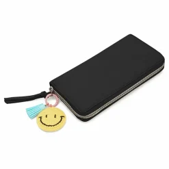 FredsBruder Damengeldbörsen Querformat<Take A Smile Geldbörse Leder 19 cm black