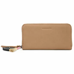 FredsBruder Damengeldbörsen Querformat<Take A Smile Geldbörse Leder 19 cm milk coffee