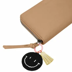 FredsBruder Damengeldbörsen Querformat<Take A Smile Geldbörse Leder 19 cm milk coffee