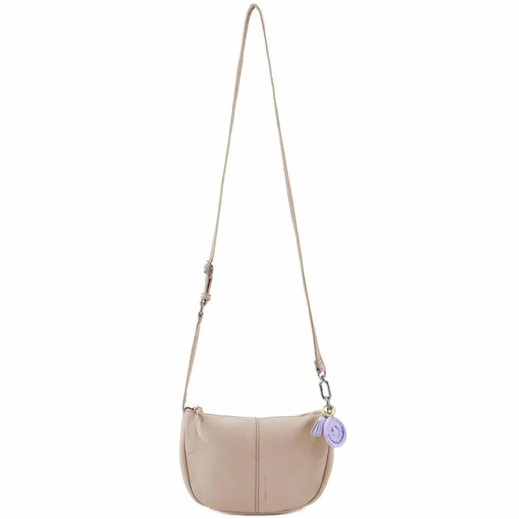 FredsBruder Umhängetaschen<Take A Smile Umhängetasche Leder 24 cm chai latte