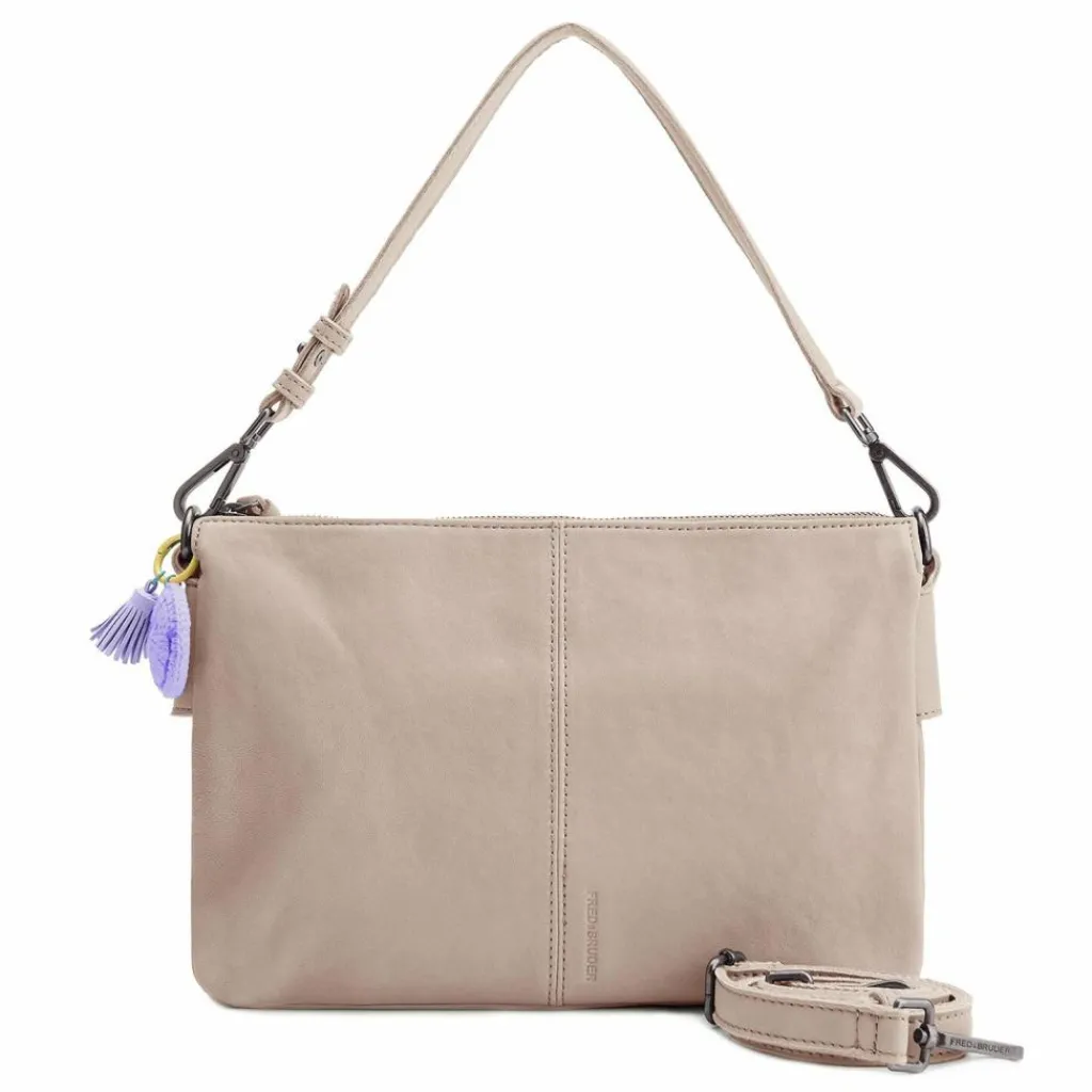 FredsBruder Take A Smile Umhängetasche Leder 30 cm