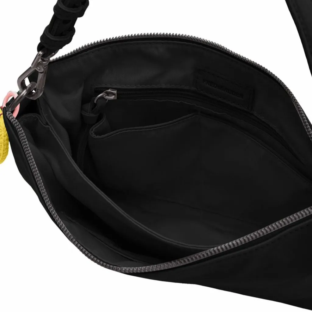 FredsBruder Take A Smile Umhängetasche Leder 30 cm