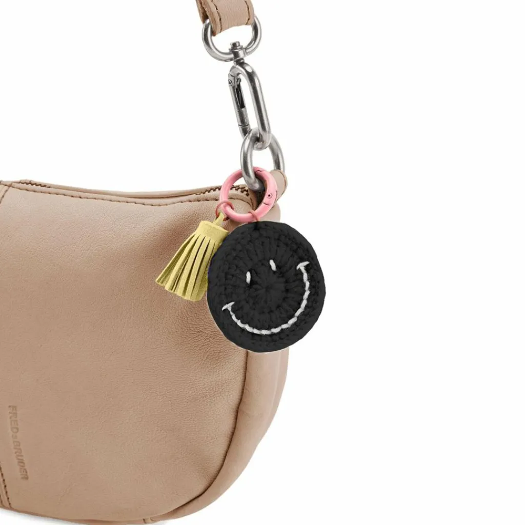 Hot FredsBruder Take A Smile Umhängetasche Leder 24 cm milk coffee