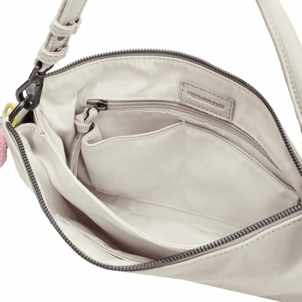 FredsBruder Take A Smile Umhängetasche Leder 30 cm