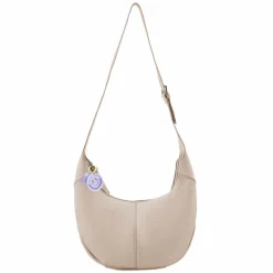 New FredsBruder Take A Smile Umhängetasche Leder 37 cm chai latte
