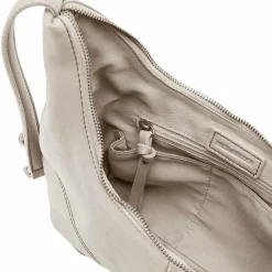 FredsBruder Take A Smile Umhängetasche Leder 33 cm marshmallow