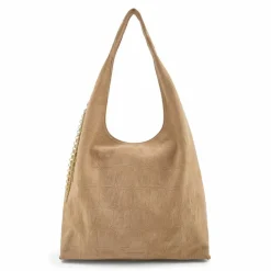 Discount FredsBruder Velvet Wild Schultertasche Leder 39 cm camel
