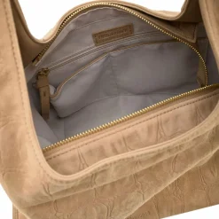Discount FredsBruder Velvet Wild Schultertasche Leder 39 cm camel
