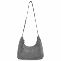FredsBruder Umhängetaschen<Velvet Wild Umhängetasche Leder 26.5 cm dark grey