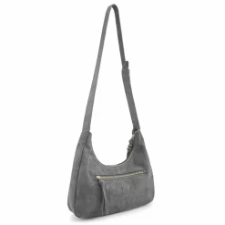 FredsBruder Umhängetaschen<Velvet Wild Umhängetasche Leder 26.5 cm dark grey