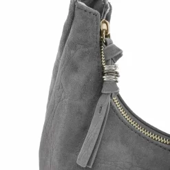 FredsBruder Umhängetaschen<Velvet Wild Umhängetasche Leder 26.5 cm dark grey