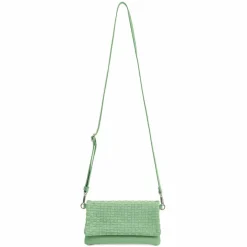 FredsBruder Abendtaschen & Clutches|Umhängetaschen<Weave Harmony Clutch Tasche Leder 22 cm fresh mint