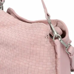 Online FredsBruder Weave Harmony Schultertasche Leder 27 cm blush