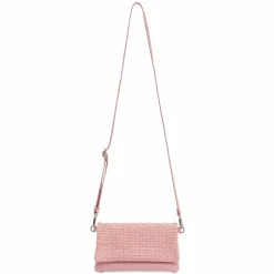 Outlet FredsBruder Weave Harmony Clutch Tasche Leder 22 cm blush