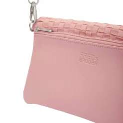Outlet FredsBruder Weave Harmony Clutch Tasche Leder 22 cm blush