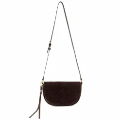 Clearance FredsBruder Weave Harmony Umhängetasche Leder 25 cm dark chocolate