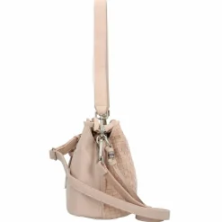 FredsBruder Schultertaschen<Weave Harmony Schultertasche Leder 27 cm stone