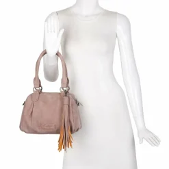 Fritzi aus Preußen Henkeltaschen<Babe Handtasche 27 cm vintage taupy