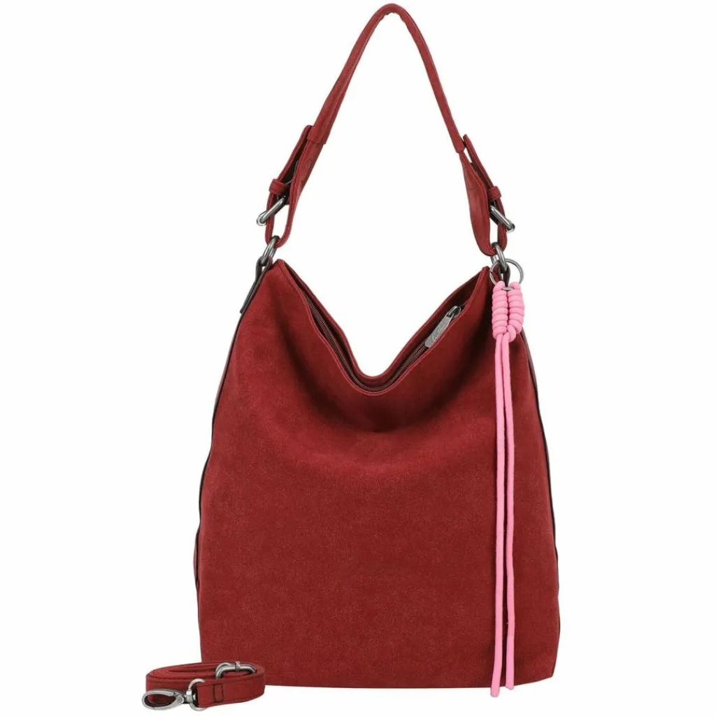Fritzi aus Preußen Bitzi01 Suede Jacky Schultertasche 34 cm