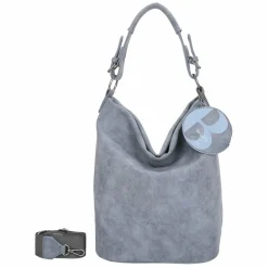 Best Fritzi aus Preußen Brigitte x Fritzi Jive Schultertasche 27 cm blue grey