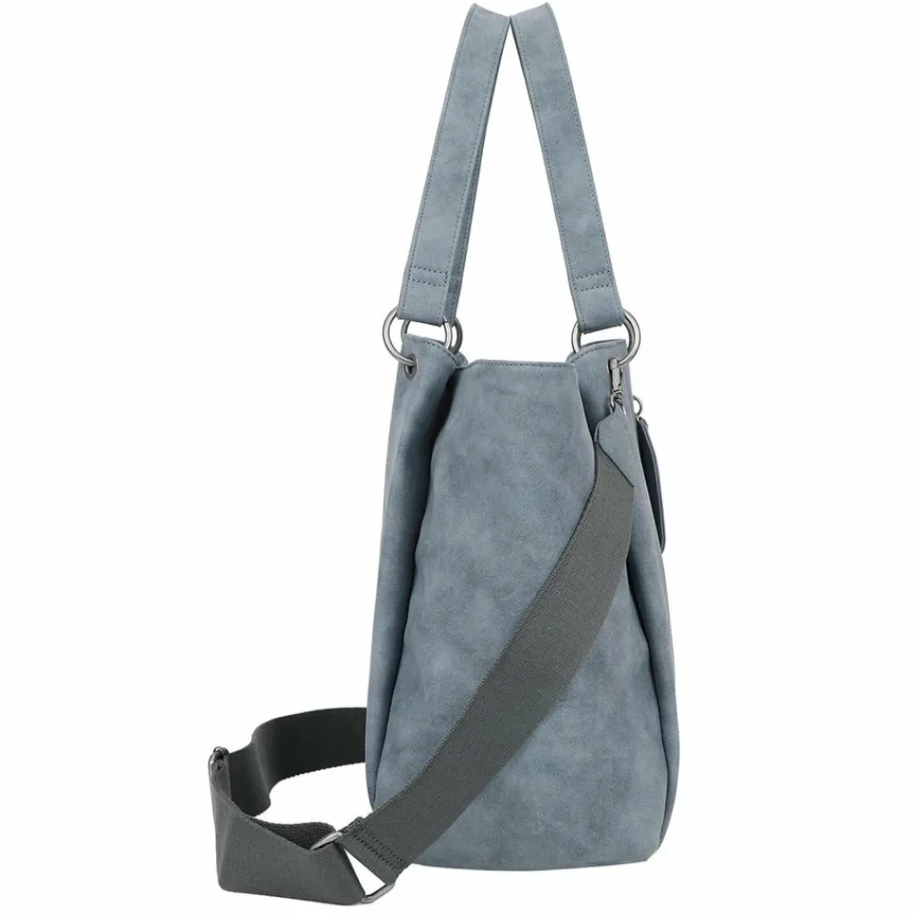 Hot Fritzi aus Preußen Brigitte x Fritzi Jive Shopper Tasche 40 cm blue grey