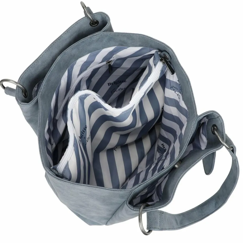 Hot Fritzi aus Preußen Brigitte x Fritzi Jive Shopper Tasche 40 cm blue grey