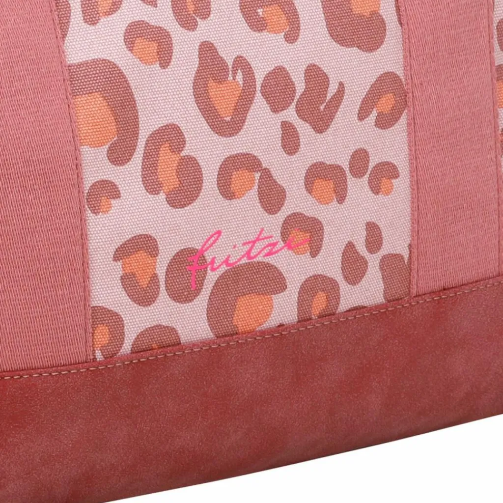 Outlet Fritzi aus Preußen Canvas Handtasche 40 cm leo brick