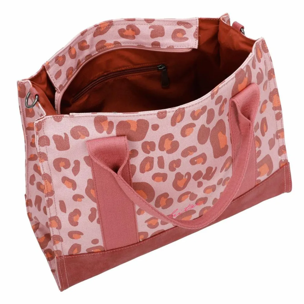 Outlet Fritzi aus Preußen Canvas Handtasche 40 cm leo brick