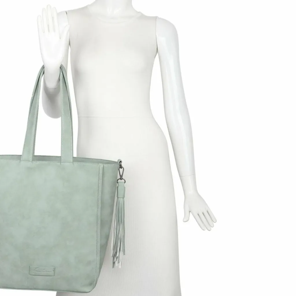 Fritzi aus Preußen Shopper|Schultertaschen<Fritzi34 Vintage Shopper Tasche 29 cm lime